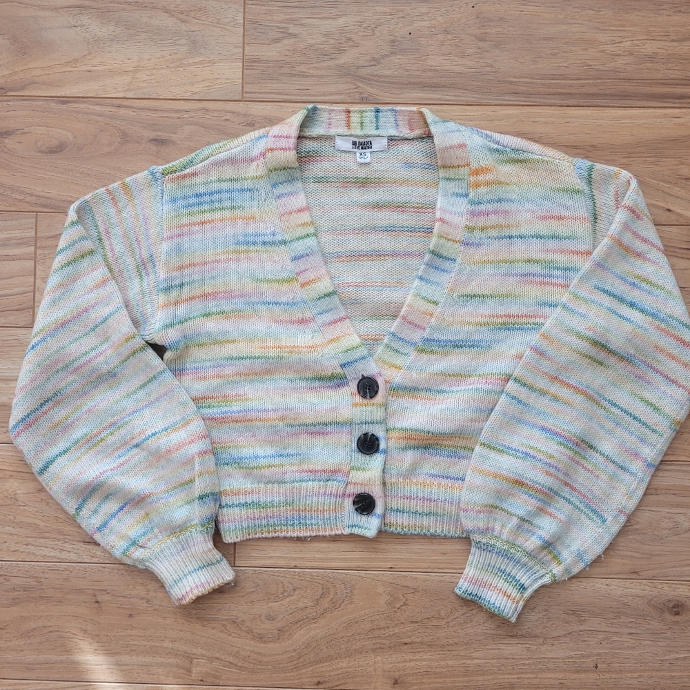 Knit Cropped Cardigan